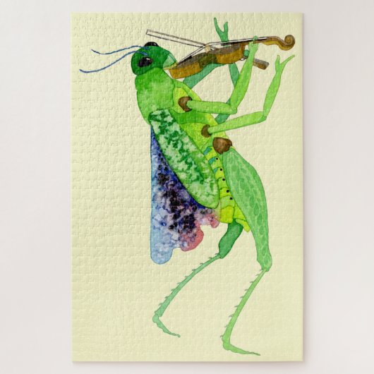 Milkweed Locust Violinist Legpuzzel (Verticaal)