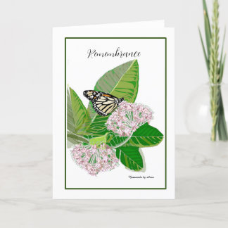 Milkweed & Monarch kaart