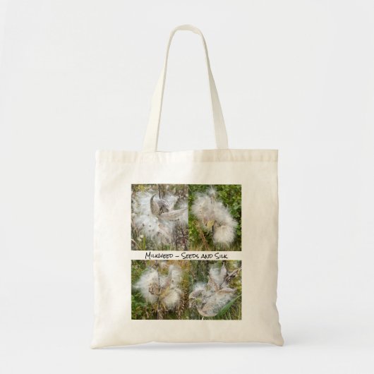 Milkweed | Natuurlijke Tote Bag (Voorkant)