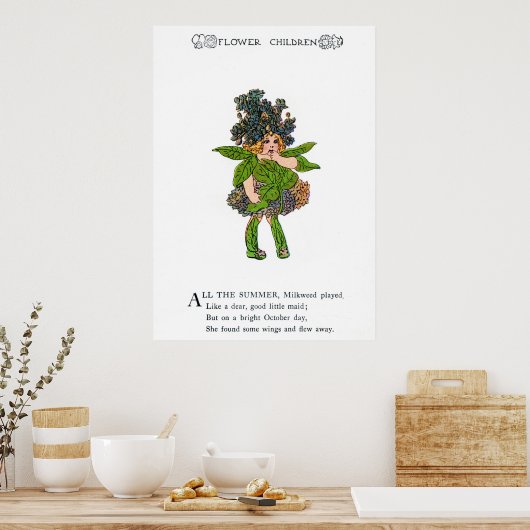 Milkweed Poster (Keuken)