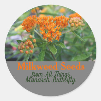 Milkweed Ronde Sticker