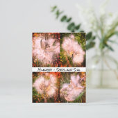 Milkweed | Sangria Briefkaart (Staand voorkant)