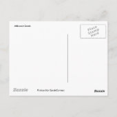 Milkweed Seeds Briefkaart (Achterkant)