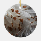 Milkweed Seeds Exodus Monarch Butterfly Food Keramisch Ornament (Achterkant)