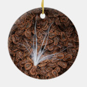 Milkweed Seeds Food of Monarch Butterfly Keramisch Ornament (Achterkant)