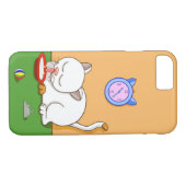 Milky Case-Mate iPhone Case (Achterkant (Horizontaal))