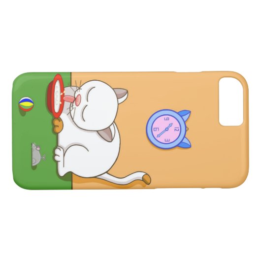 Milky Case-Mate iPhone Case (Achterkant (Horizontaal))