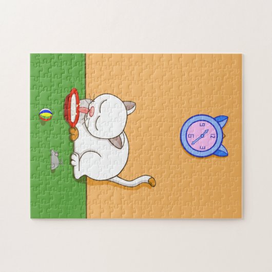 Milky Cat Legpuzzel (Horizontaal)