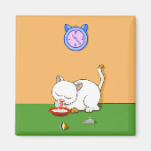 Milky Cat Magneet (Voorkant)