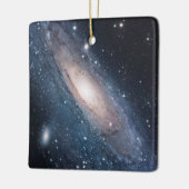 Milky Way Andromeda Galaxy Stars Space Elegant Keramisch Ornament (Links)