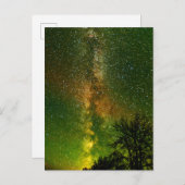 Milky Way & Aurora Borealis | Ontario Canada Briefkaart (Voorkant / Achterkant)