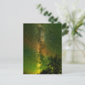 Milky Way & Aurora Borealis | Ontario Canada Briefkaart (Staand voorkant)