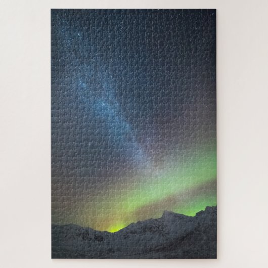 Milky Way Aurora Legpuzzel (Verticaal)