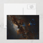 Milky Way Briefkaart (Voorkant / Achterkant)