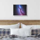 Milky-way bright coconto canvas afdruk (Insitu (Slaapkamer))