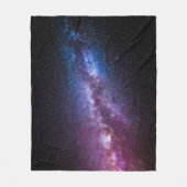 Milky-way bright coconto fleece deken (Voorkant)