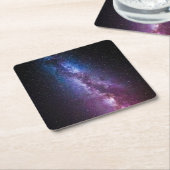 Milky-way bright coconto kartonnen onderzetters (Schuin)