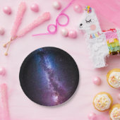 Milky-way bright coconto papieren bordje (Feest)