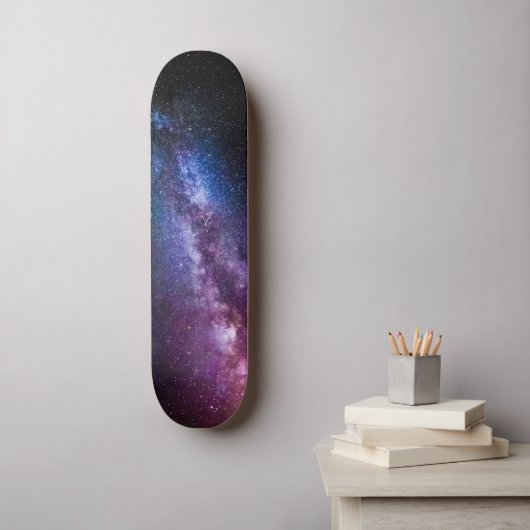 Milky-way bright coconto persoonlijk skateboard (Muurkunst)