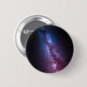 Milky-way bright coconto ronde button 5,7 cm (Voorkant /achterkant)