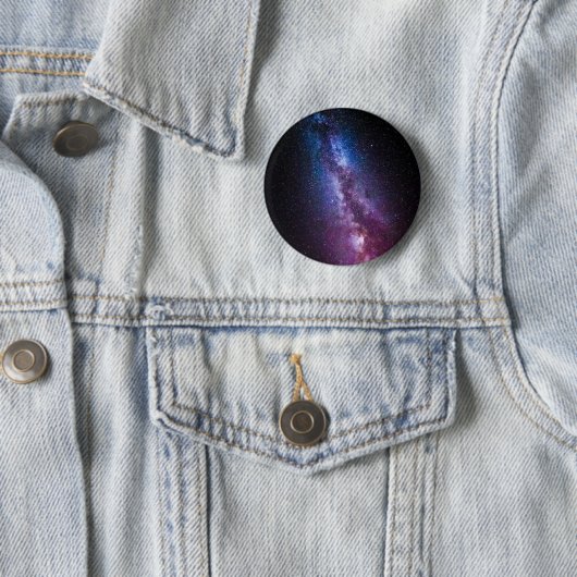 Milky-way bright coconto ronde button 5,7 cm (In situ)