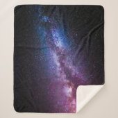Milky-way bright coconto sherpa deken (Voorkant)