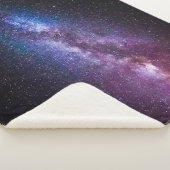 Milky-way bright coconto sherpa deken (3/4)