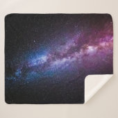 Milky-way bright coconto sherpa deken (Voorkant (horizontaal))
