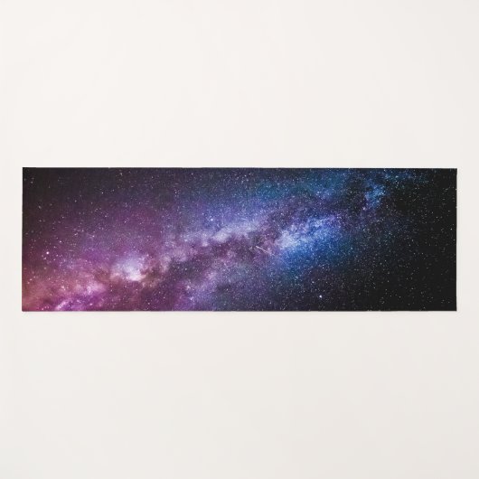 Milky-way bright coconto yogamat (Voorkant (horizontaal))