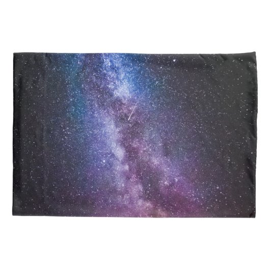 Milky way bright colors kussensloop (Achterkant)