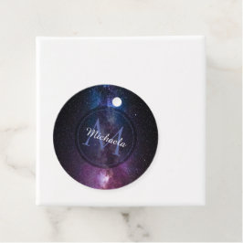 Milky way bright covu personalizable monogram bedankjes labels