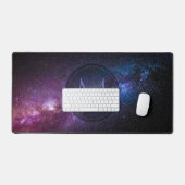 Milky way bright covu personalizable monogram bureaumat (Keyboard & Muis)