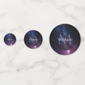 Milky way bright covu personalizable monogram confetti (Voorkanten)