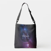 Milky way bright covu personalizable monogram crossbody tas (Achterkant)