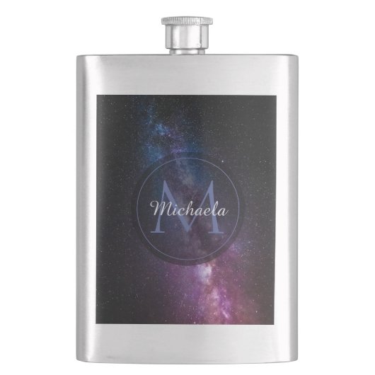 Milky way bright covu personalizable monogram flacon (Voorkant)