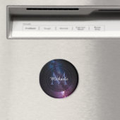 Milky way bright covu personalizable monogram magneet (Insitu (Vaatwasser))