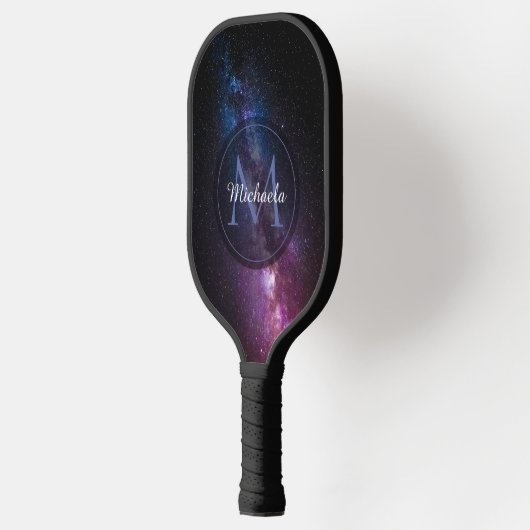 Milky way bright covu personalizable monogram pickleball paddle (Links)