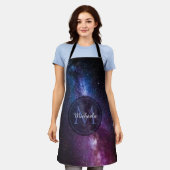 Milky way bright covu personalizable monogram schort (Gedragen)
