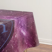 Milky way bright covu personalizable monogram tafelkleed (Voorbeeld)