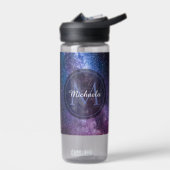 Milky way bright covu personalizable monogram waterfles (Links)