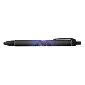 Milky way bright covu personalizable monogram zwarte inkt pen (Bovenkant)