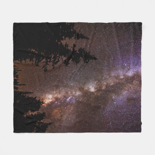 Milky Way | Cedar Breaks National Monument Utah Fleece Deken (Voorkant (Horizontaal))