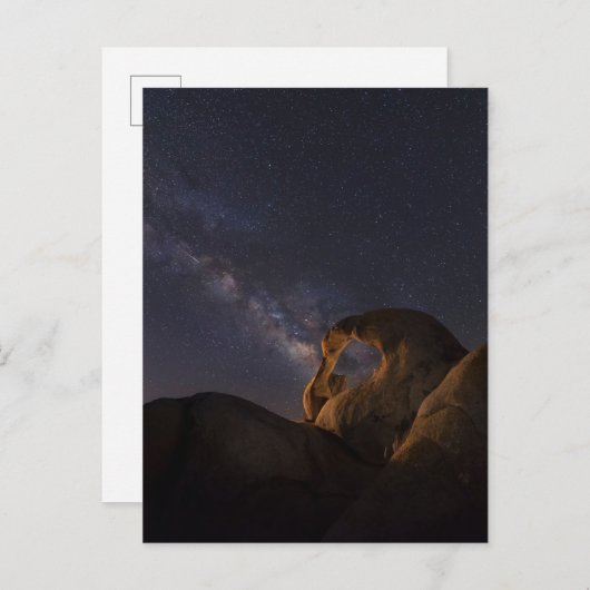 Milky Way & Cyclops Arch | Alabama Hills Briefkaart (Voorkant / Achterkant)