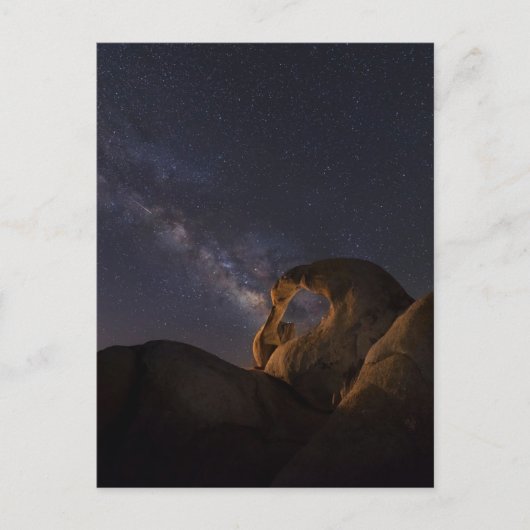 Milky Way & Cyclops Arch | Alabama Hills Briefkaart (Voorkant)