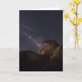 Milky Way & Cyclops Arch | Alabama Hills Kaart (Gele Bloem)