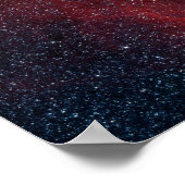 Milky Way Galactic Center Poster (Hoek)