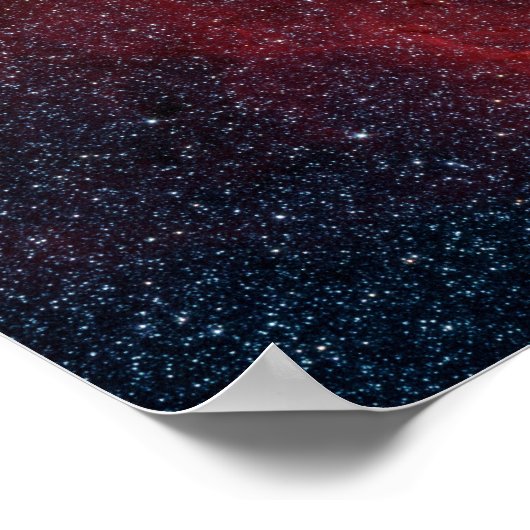 Milky Way Galactic Center Poster (Hoek)