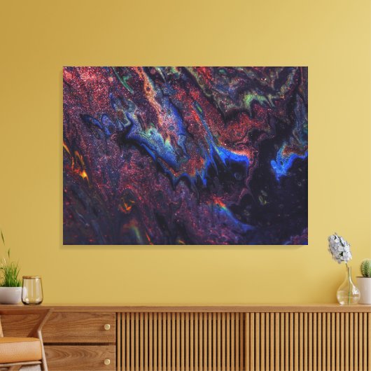 Milky Way Galaxy Art Canvas Afdruk (Insitu (Woonkamer))