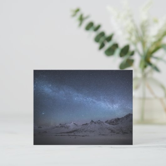 Milky Way Galaxy Briefkaart (Staand voorkant)
