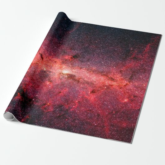 Milky Way Galaxy Cadeaupapier (Uitgerold)